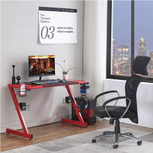 Judor Hot "Z" Shaped Gaming Desk for Gaming Office Furniture Computer Table Professional Gamer Workstation PC Desk